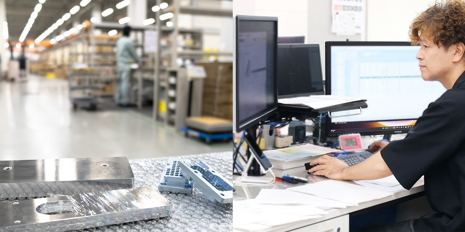 資材担当の職場の様子